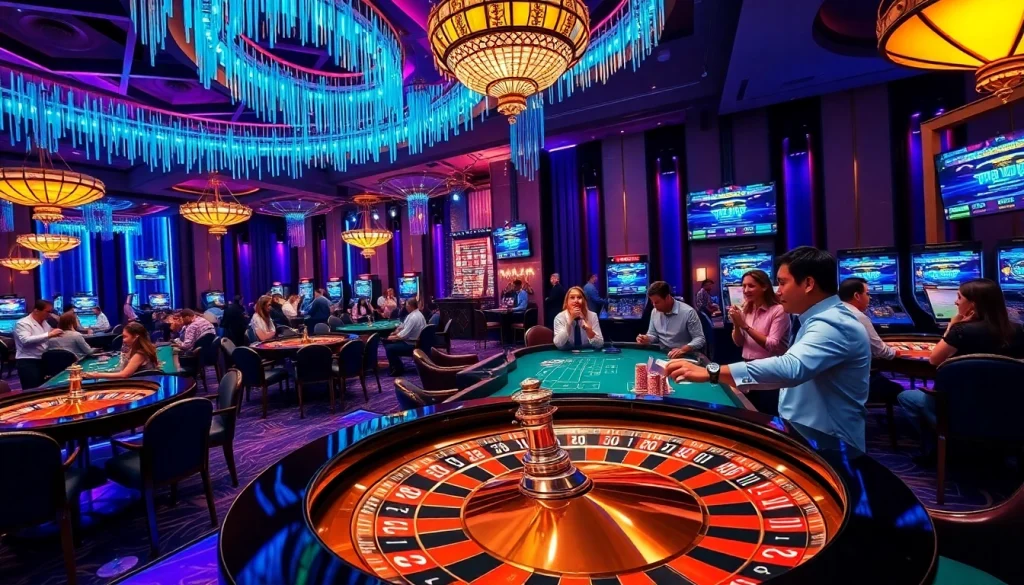 Experience thrilling casino action with rr88 đăng nhập showcased prominently on vibrant gaming screens.