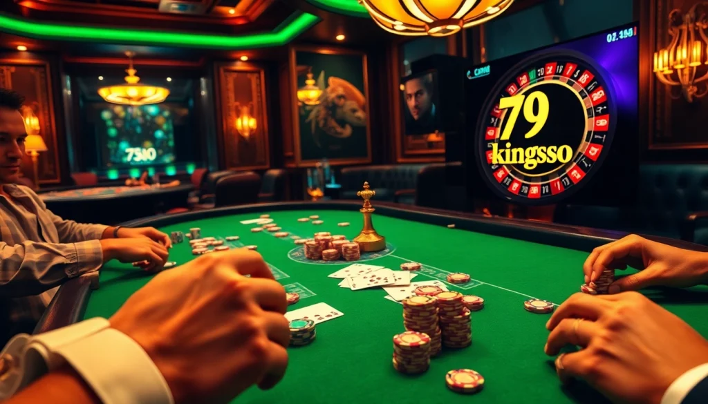 Experience the thrill of poker at 79kingsco, where high stakes meet excitement.